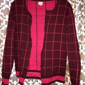 💕A New Day Pink Checker Sweater💕